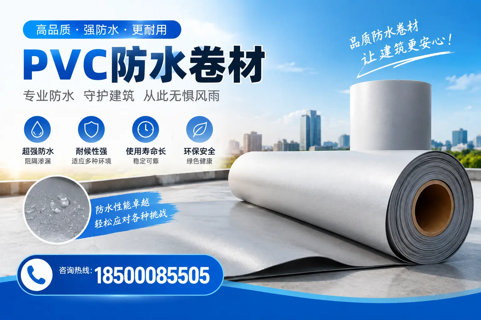 如何选择高质量的PVC防水卷材？锦州消费者必看指南